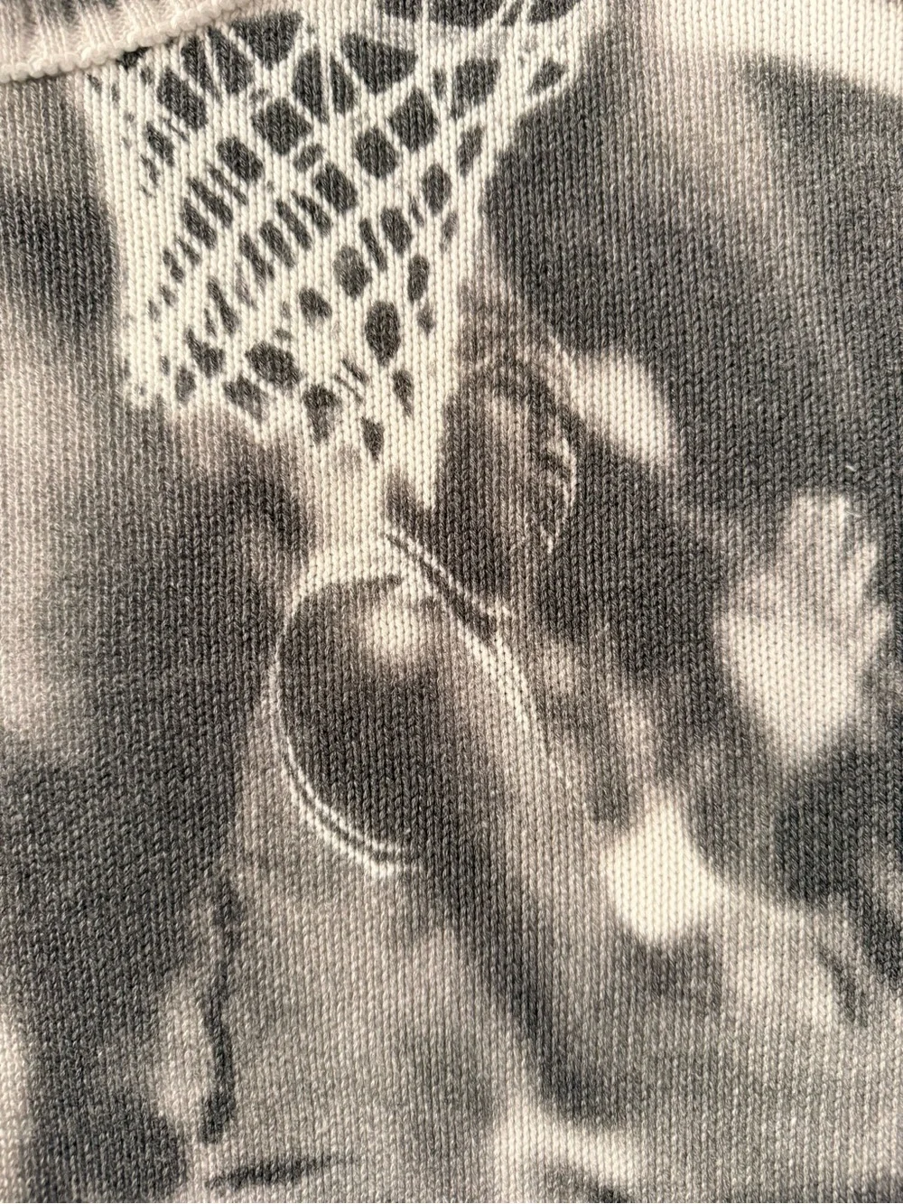 Jordan/Nike Black & White Air Jordan Graphic Crewneck Sweater - Picture 2 of 13